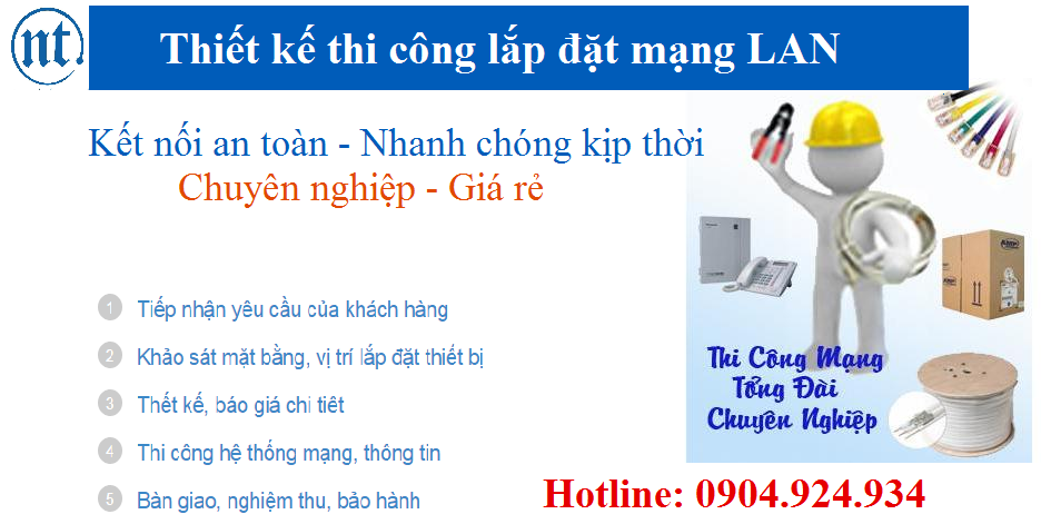 lắp đặt mạng LAN