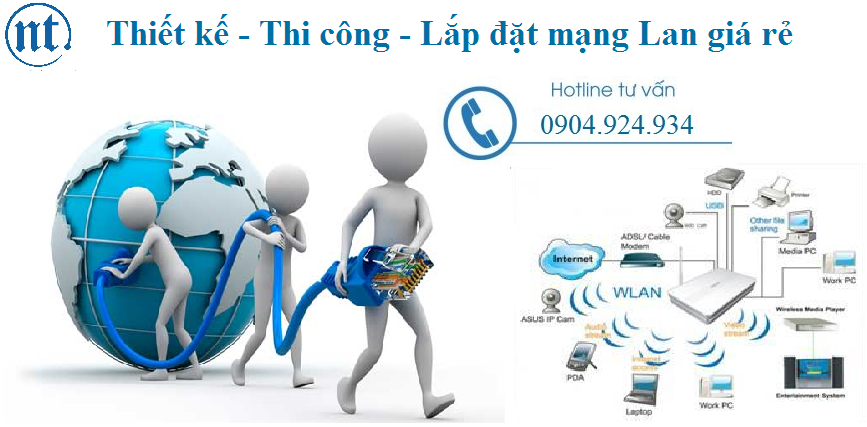 lắp đặt mạng Lan tại Giải Phóng 