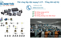 Thi Công Lắp đặt Mạng LAN Tại Ngân Hàng Nam A Bank